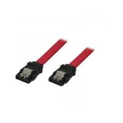 Cavo sata adj piatto 6.0 gbit/s sata iii 0.5m rosso [320-00100]