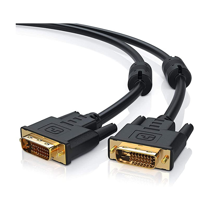 Cavo dvi dgitus dual link m/m 1.8m nero [02502]