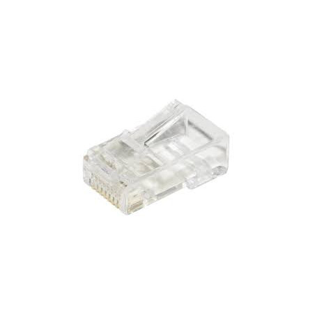 Connettori link rj45 100pz trasparente [lkpl85i]