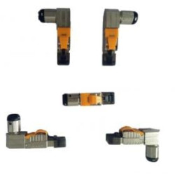 Plug link 8 poli tooless cat 6a schermato orientabile [lkpl86an]