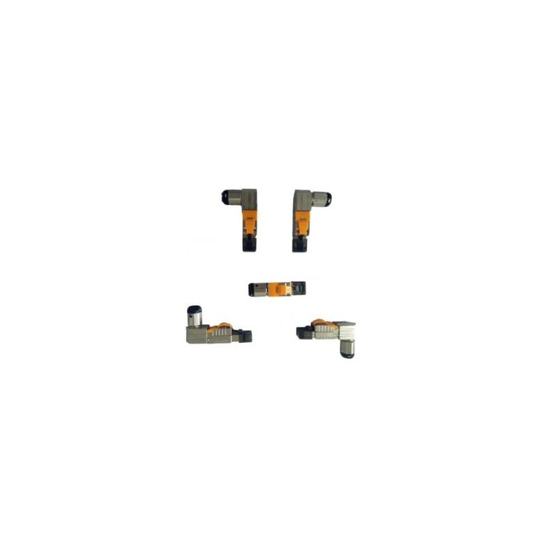 Plug link 8 poli tooless cat 6a schermato orientabile [lkpl86an]