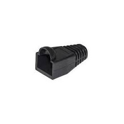 Copriconnettori per plug link rj45 100pz nero [lkpl8n]