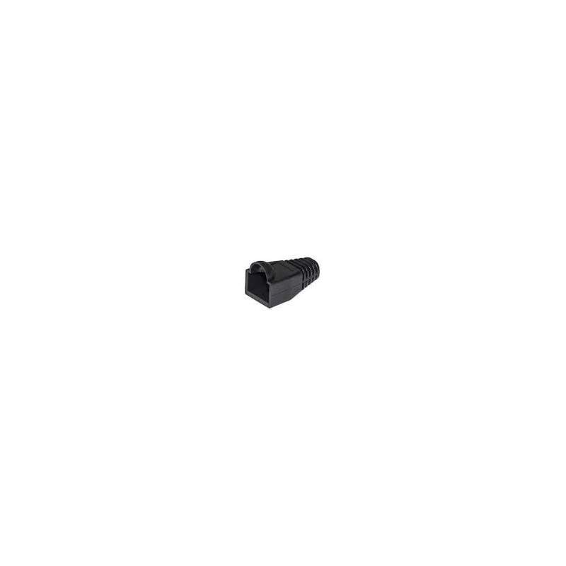 Copriconnettori per plug link rj45 100pz nero [lkpl8n]