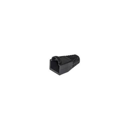 Copriconnettori per plug link rj45 100pz nero [lkpl8n]
