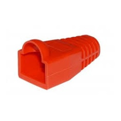 Copriconnettori per plug link rj45 100pz rosso [lkpl8r]
