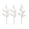 Set alberi luminosi goodbay 75 led 3pz bianco