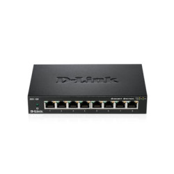 Switch d-link 8 porte giga 10/100/1000 m [dgs-108]