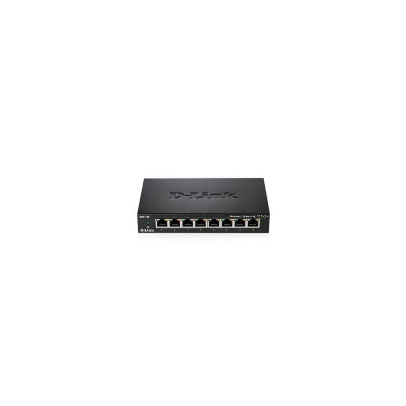 Switch d-link 8 porte giga 10/100/1000 m [dgs-108]