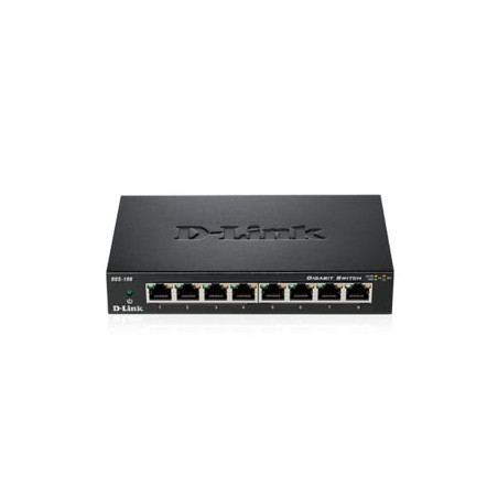 Switch d-link 8 porte giga 10/100/1000 m [dgs-108]