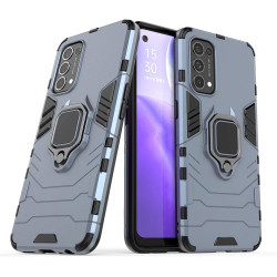 Custodia celly per oppo find x3 lite blu scuro [wally975]