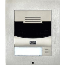 Videocitofono ip 2n ad incasso acciaio satinato [9155301f]