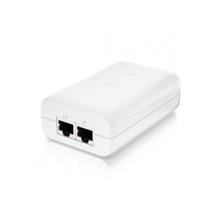Iniettore ubiquiti poe+ compatto in grado di fornire 30w bianco [u-poe-at-eu]