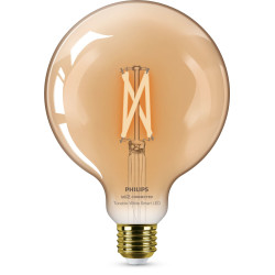Lampadina intelligente philips filament ambra g125 e27 [929003017921]