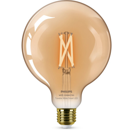 Lampadina intelligente philips filament ambra g125 e27 [929003017921]