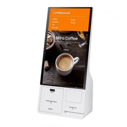 Kiosk monitor samsung 24" per km24a smart bianco [cy-km24apxen]