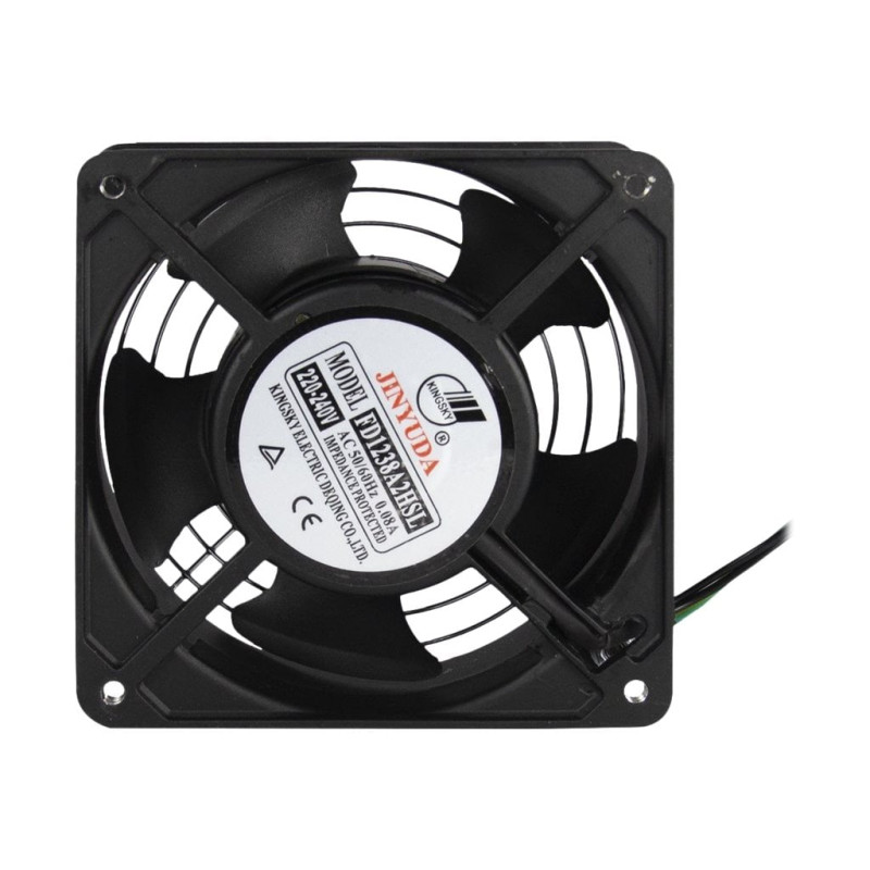 Ventola 120x120 intertech raffreddamento 230v nero 88887269 [88887269]