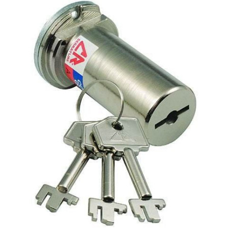 Cilindro pompa dom-cr per serrature 3 chiavi [20cr60/3]