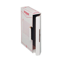 Scatola archivio in cartone king mec (1601) a4 8.5x31.5x22.3cm [00160100]