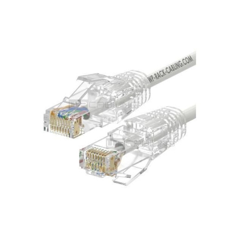 Cavo di rete wp europe patch u/utp cat.6a lshf 10m bianco [wpc-pat-6au100w-s]