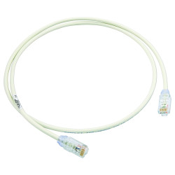 Cavo di rete panduit patch u/utp cat.6a lshf 5m bianco [utp28x5m]