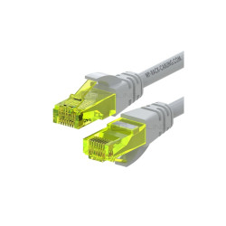Cavo di rete wp europe patch u/utp cat.6a lshf 20m grigio [wpc-pat-6au200]