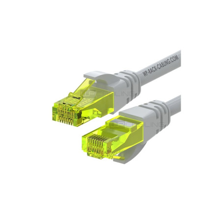 Cavo di rete wp europe patch u/utp cat.6a lshf 20m grigio [wpc-pat-6au200]