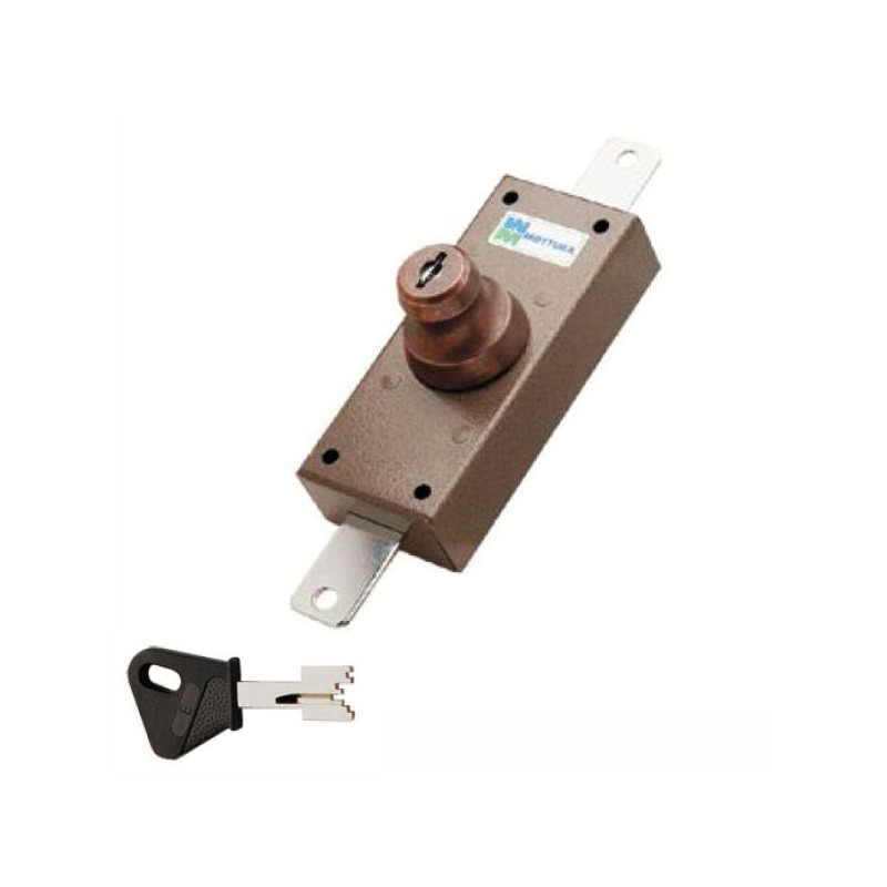 Serratura ferroglietto mottura marrone [34323v000]