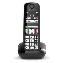 Telefono fisso gigaset e270 cordless nero