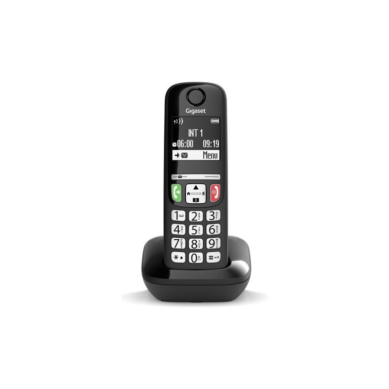 Telefono fisso gigaset e270 cordless nero