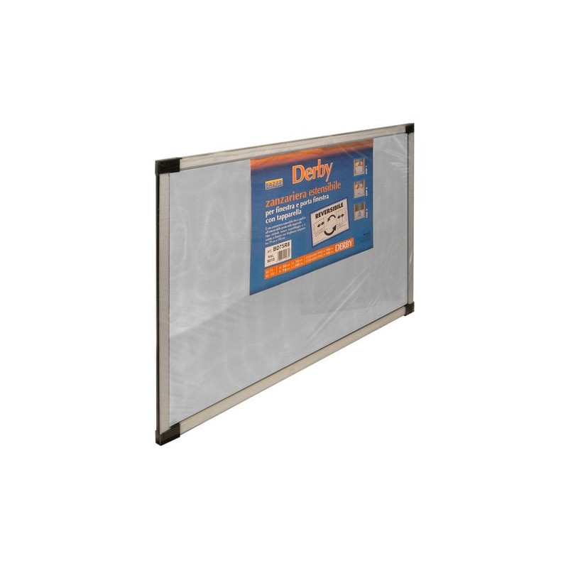 Zanzariere medal per porte e finestre 70x142cm argento [bd75]