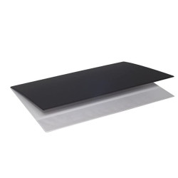 Sottomano orna doppio neon 49x34.5cm nero [0107neo1000]