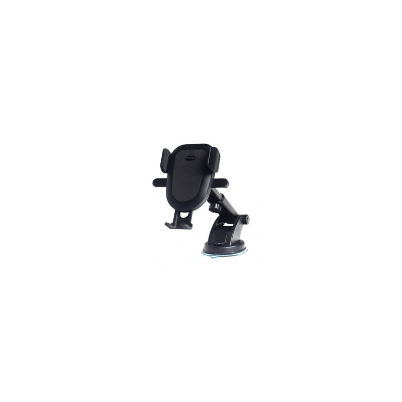Supporto da auto per telefono vakoss boom st-3482k nero [st-3482k]