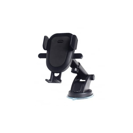 Supporto da auto per telefono vakoss boom st-3482k nero [st-3482k]