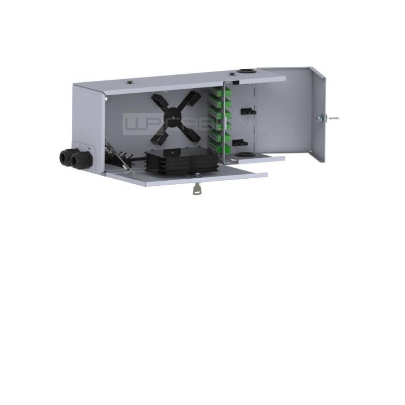 Box ottico wp europe ip65 48sc grigio [wpc-fcb-i2048]