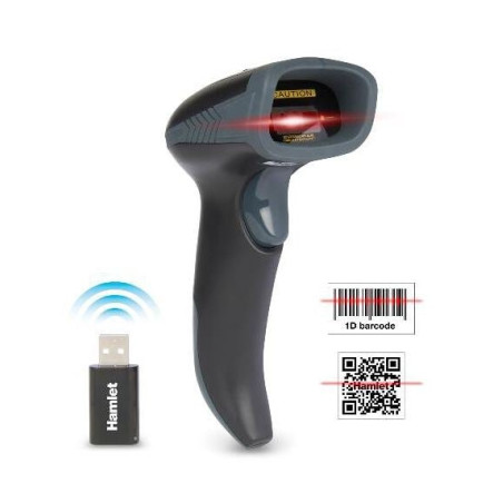 Lettore codice a barre hamlet 2d per qr code e lineari [hbcs-2d110w]