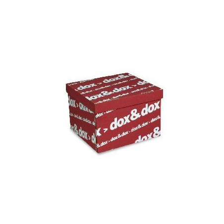 Scatola archivio in cartone dox con coperchio doxdox 39,5x28x35,5cm