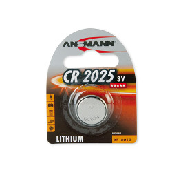 Pila ansmann 1 pz. a bottone litio cr 2025 [522506]