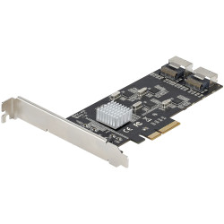 Scheda startech.com sata iii pcie x4 6gbps [8p6g-pcie-sata-card]