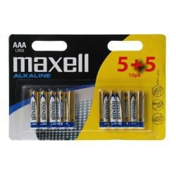 Pila maxell 10 pz. aaa mini stilo lr03 [790254]