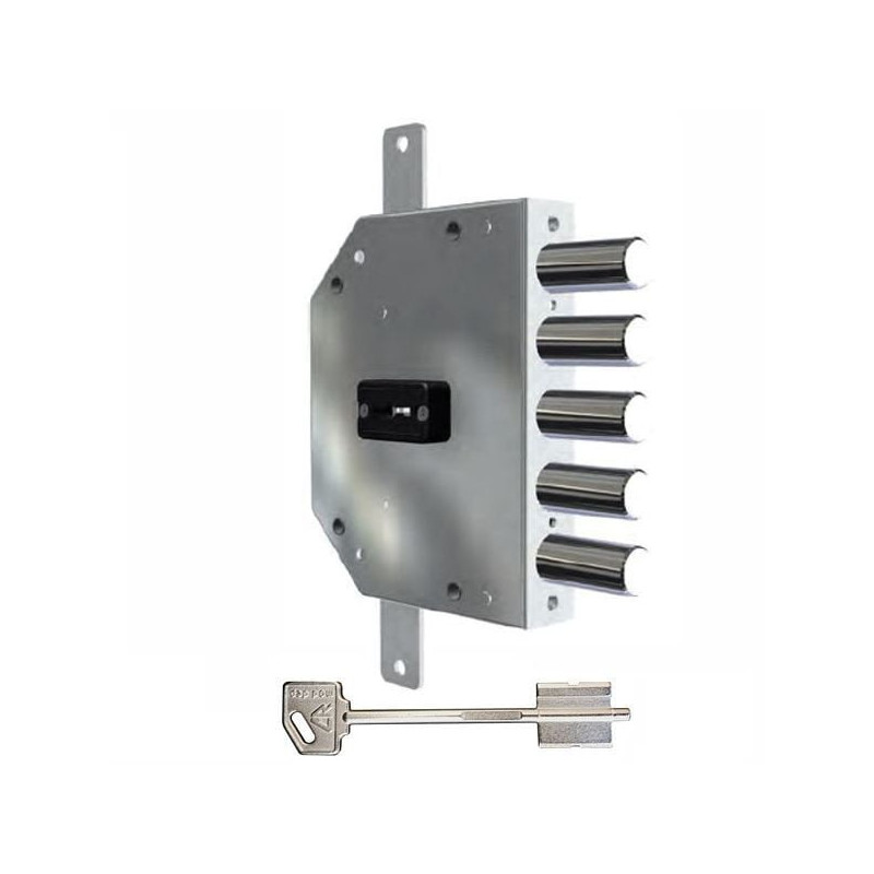 Serratura dom-cr triplice 5 pistoni [2105-11n]