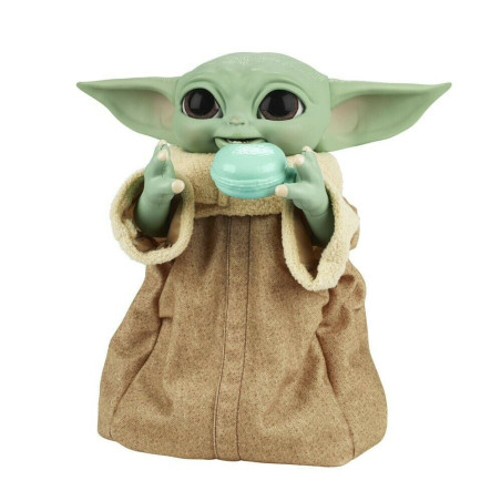 peluche hasbro star wars galactic snackin grogu f28495l0 [f28495l0]