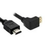Cavo hdmi nvs high speed con ethernet 90 gradi 1.5m nero