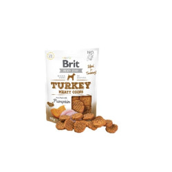 Cibo per cani turkey meaty coins snacks brit 80g