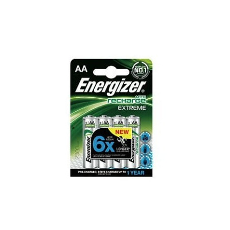 Pila ricaricabile energizer aa stilo 2300mah 4pz [635730]