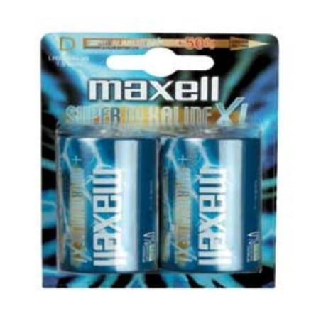 Pila maxell 2 pz. torcia lr 20 d [4038blister]