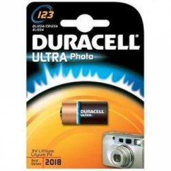 Pila duracell 1 pz. ultra photo lithium 123 (cr17345) [d123106]