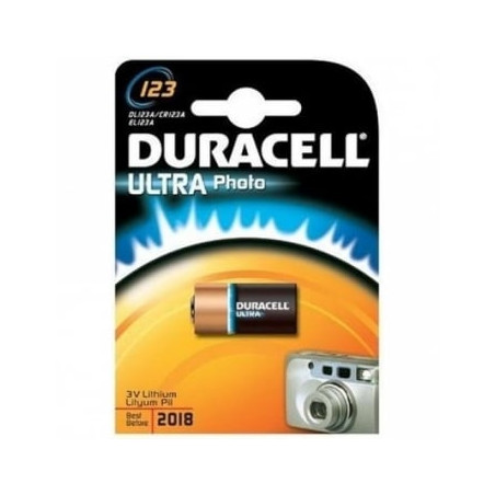 Pila duracell 1 pz. ultra photo lithium 123 (cr17345) [d123106]