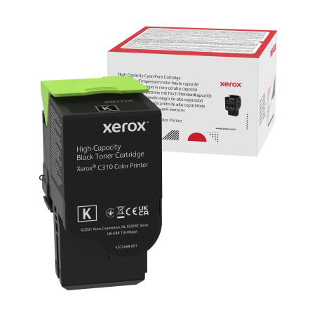 Toner xerox nero hc per c310 ca. 8.000 s. [006r04364]