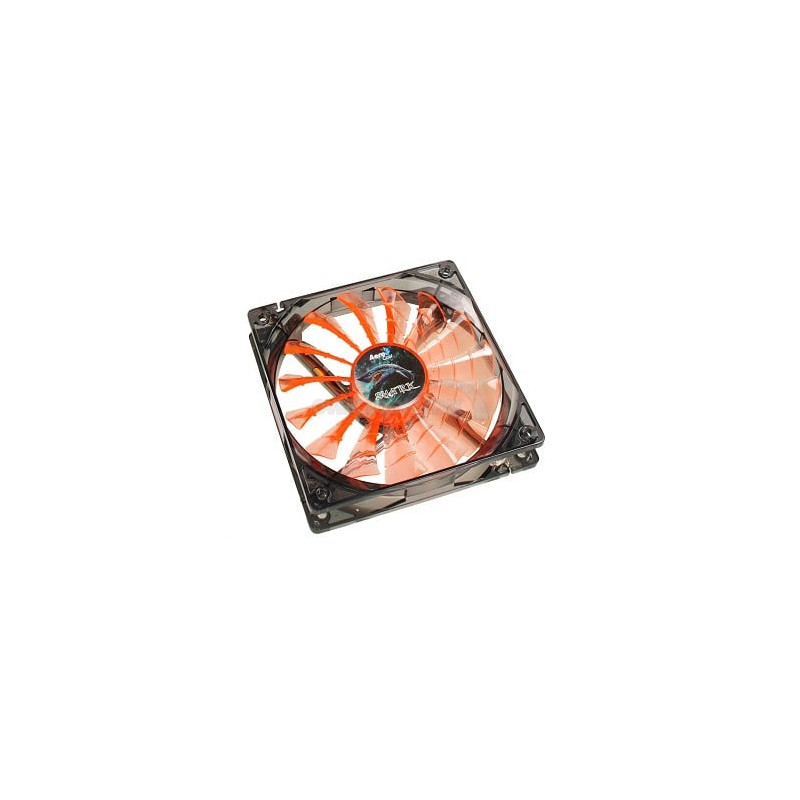 Ventola 120x120 aerocool shark 1500 rpm nera/arancione [en-55444]