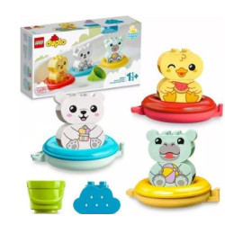 Lego duplo - il treno animale galleggiante 14pz multicolore [10965]